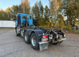 MAN TGS 26.480 6×4 con gancho VAK